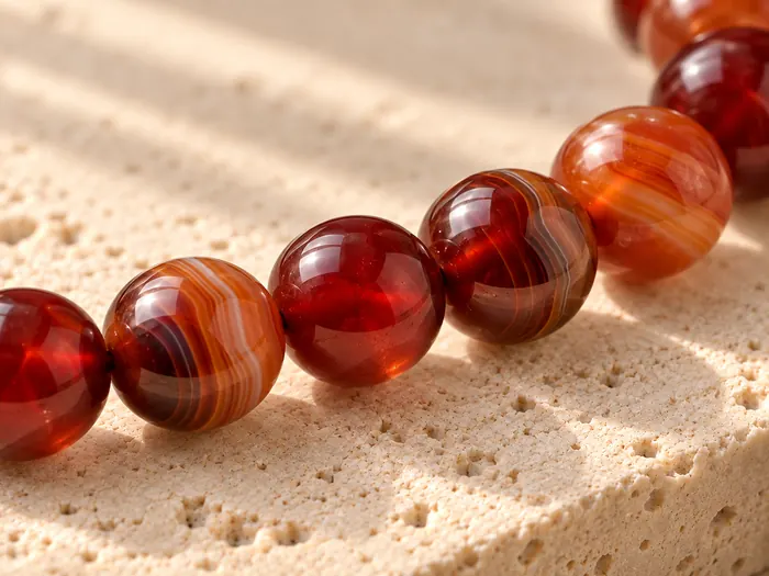 Red Agate Vitality Bracelet
