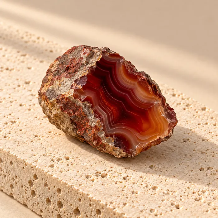 Red Agate Vitality Bracelet